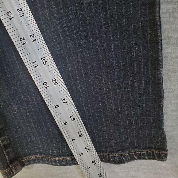 Vintage L.A. Blues Jeans Womens 16 Blue Stretch Straight Leg Denim - Picture 6 of 10